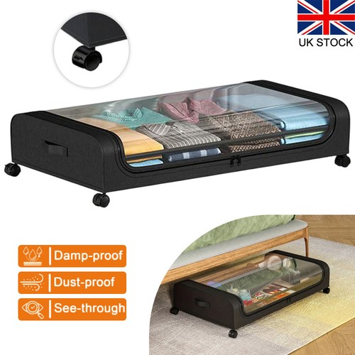 Underbed storage box wheels - storage, on