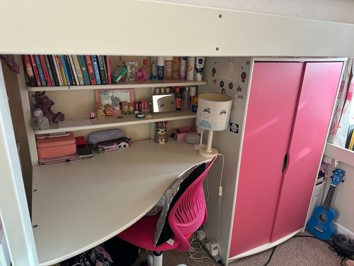 Bunk bed with cupboard - bunk,