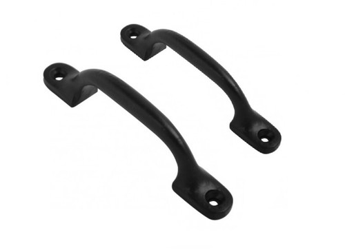 Black hot bed - black, handles