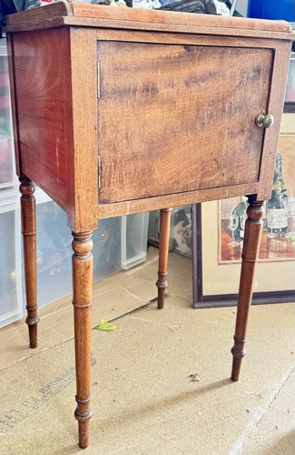 Antique pot cupboard - cupboard, bed